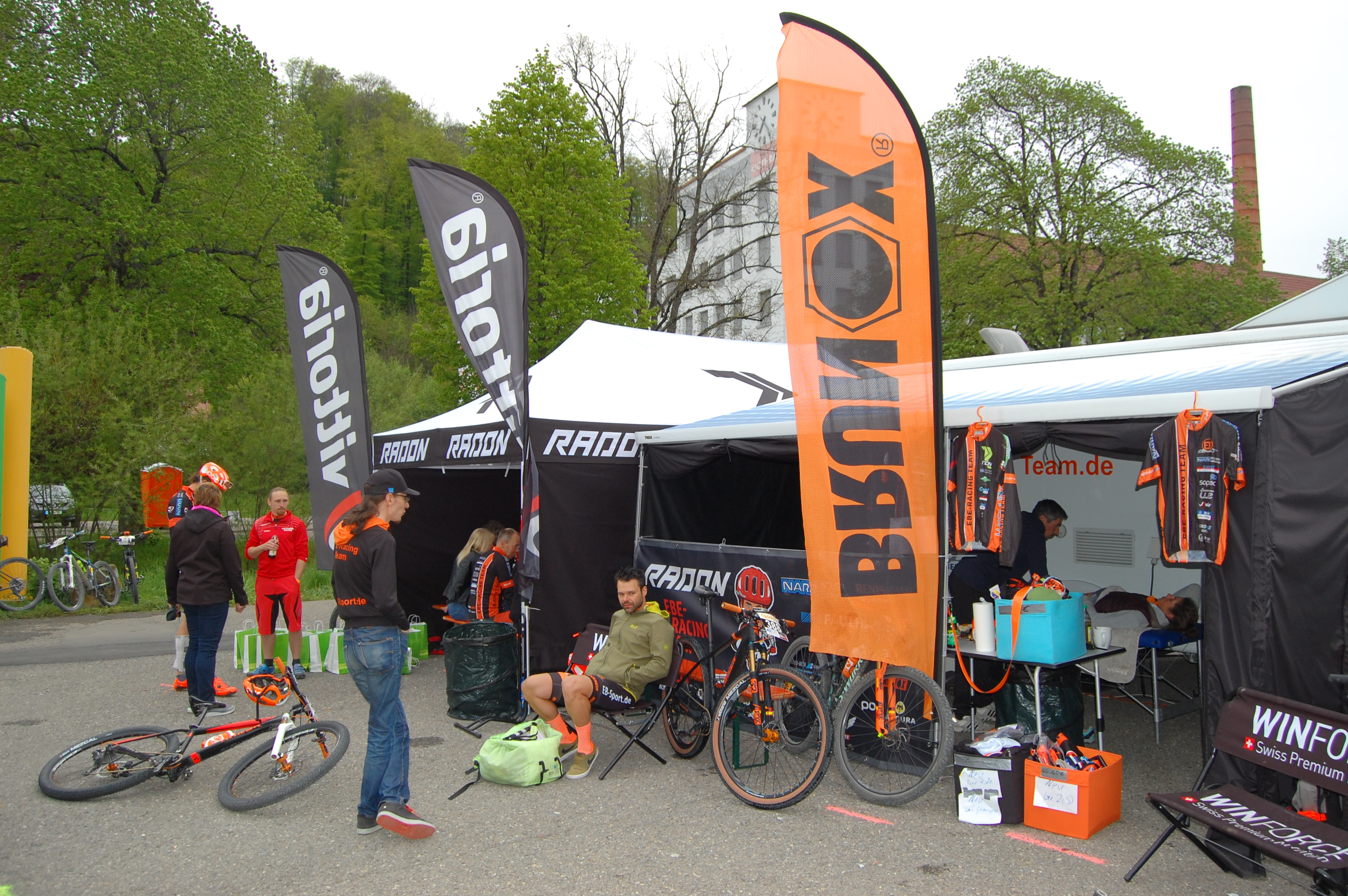 EBE Racing Team &middot; Pop-up workshop at an event &ndash; BrandauBikes